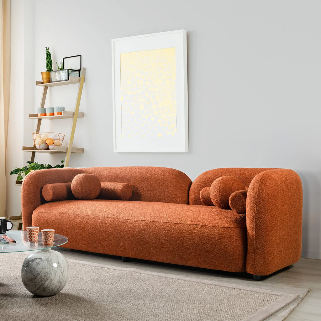 Avlan Boucle Modern Luxury 3 Seater Sofa