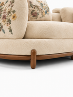 The Deloura Sofa — Luxury Floral Modular Corner Sofa