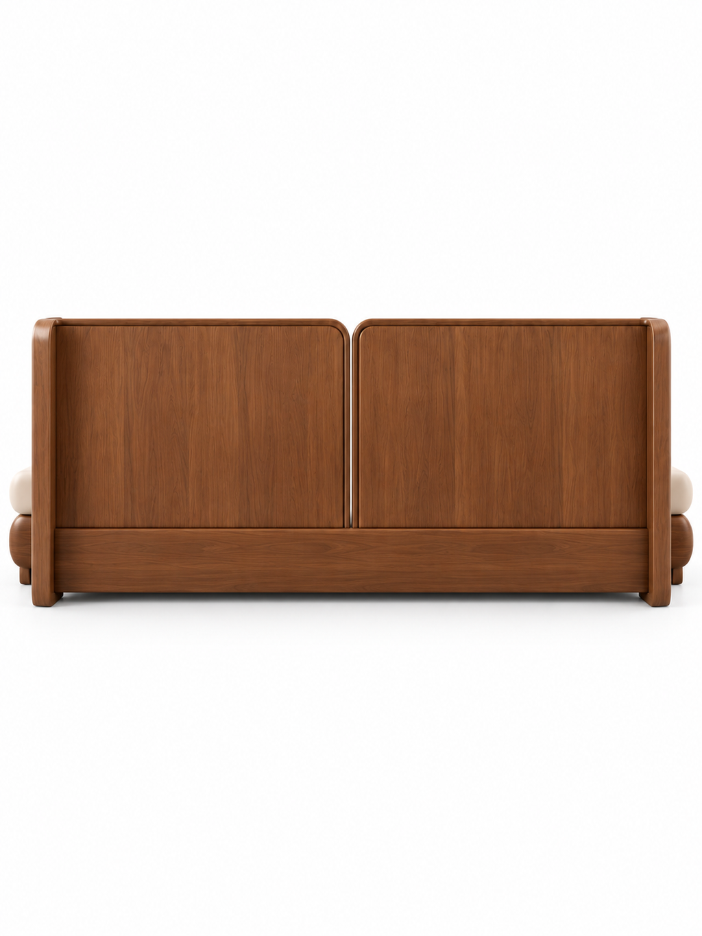 The Ivoria Bed — Luxury Solid Wood Upholstered Bed