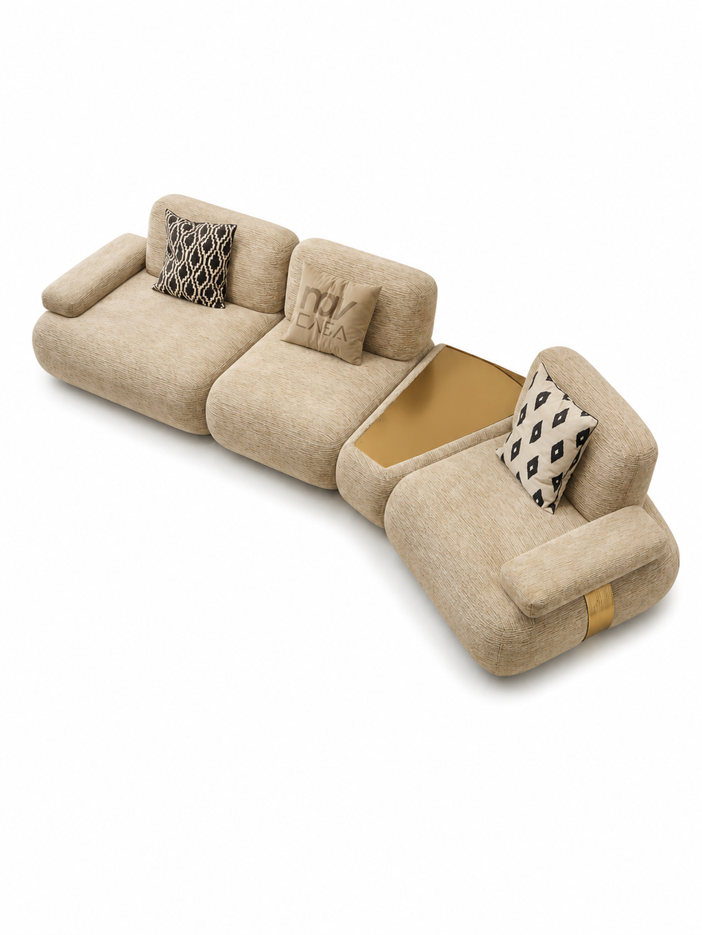 The Auris Sofa — Luxury Modern Modular Sofa Set