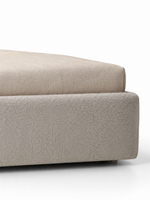 The Crest Bed — Luxury Bouclé Upholstered King Size Bed