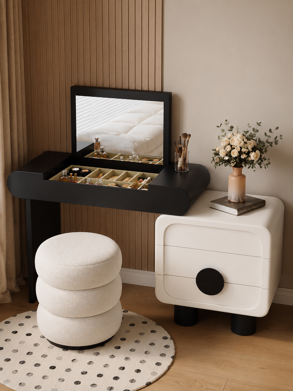 The Celestia Dressing Table — Luxury Modern Dressing Vanity