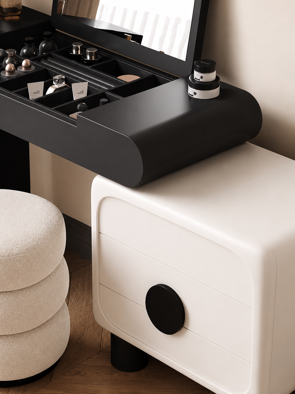 The Celestia Dressing Table — Luxury Modern Dressing Vanity