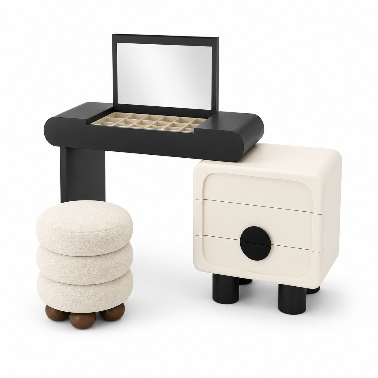The Celestia Dressing Table — Luxury Modern Dressing Vanity