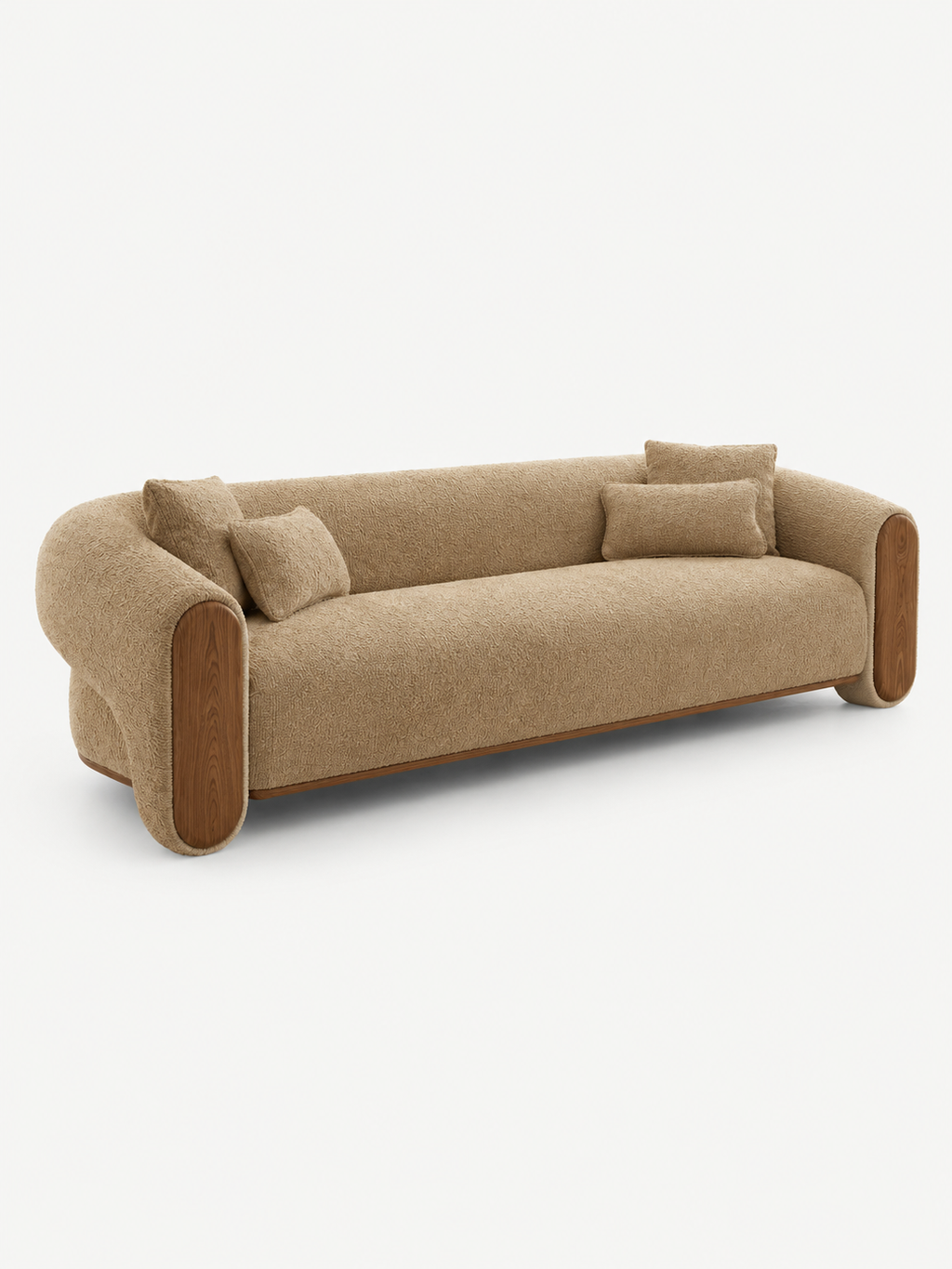 The Orleno Sofa — Luxury Modern Upholstered 3 Seater Sofa