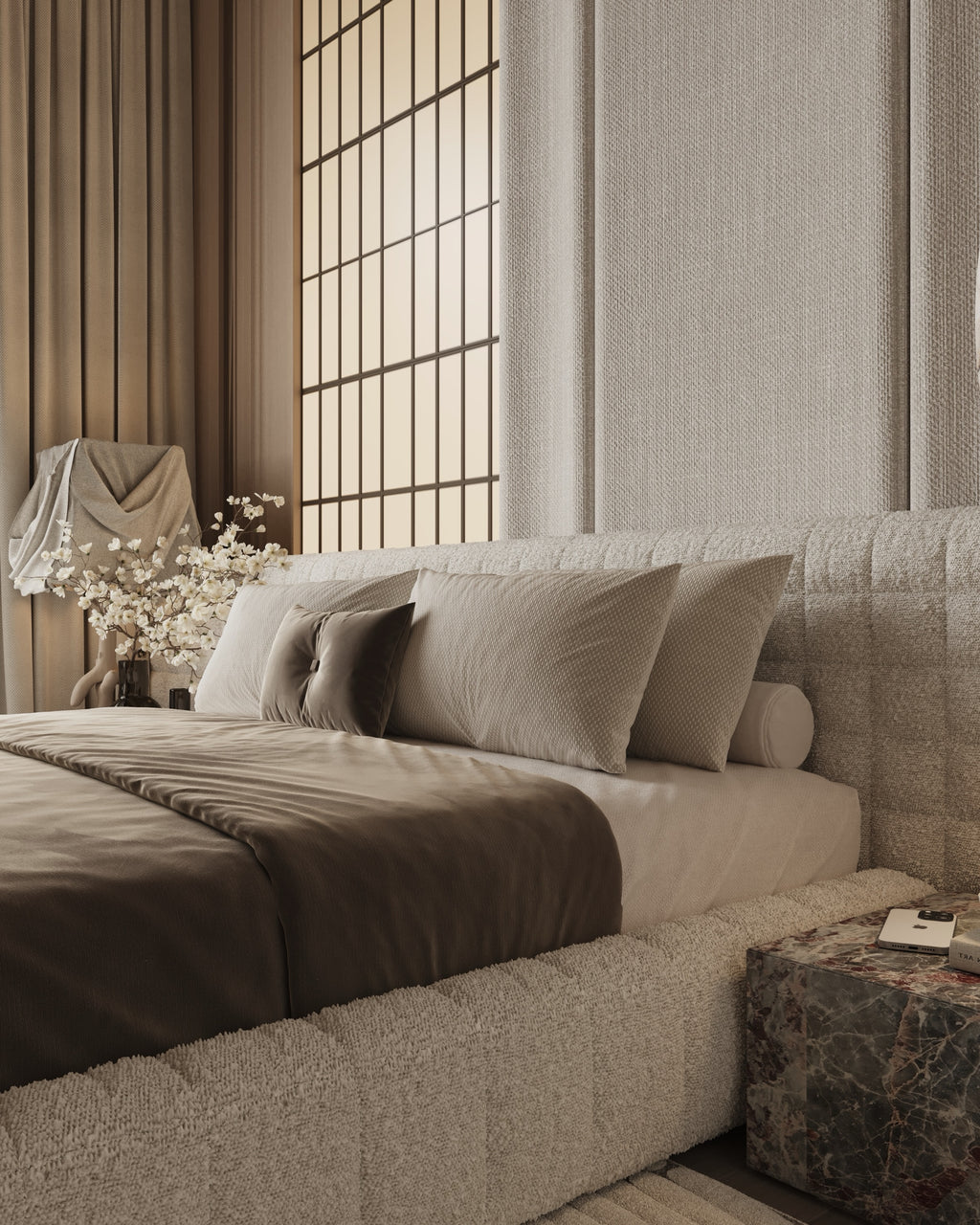 The Aspen Bed — Luxury Solid Wood Platform Bed