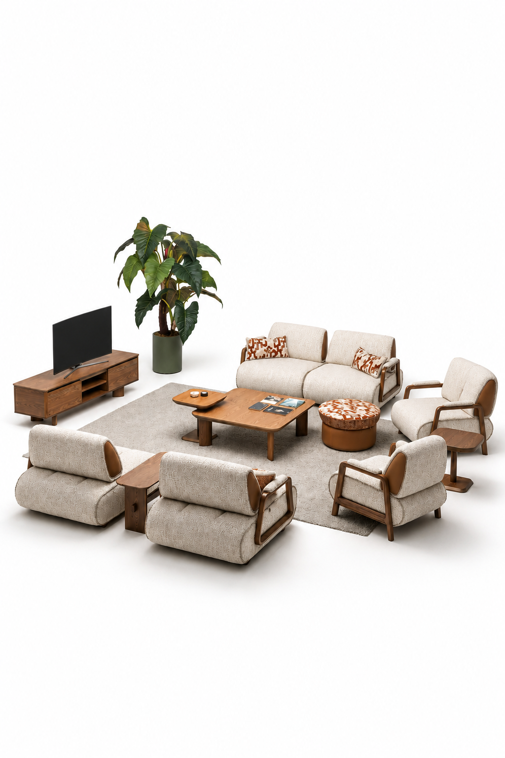 The Oxford Sofa — Luxury Modular Sectional Sofa Set