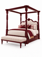 The Imperial Canopy Bed — Luxury Solid Wood Four-Poster Bed