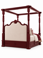 The Imperial Canopy Bed — Luxury Solid Wood Four-Poster Bed