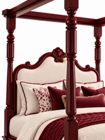 The Imperial Canopy Bed — Luxury Solid Wood Four-Poster Bed