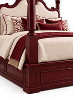 The Imperial Canopy Bed — Luxury Solid Wood Four-Poster Bed