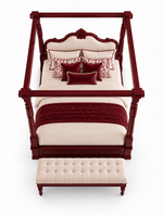 The Imperial Canopy Bed — Luxury Solid Wood Four-Poster Bed