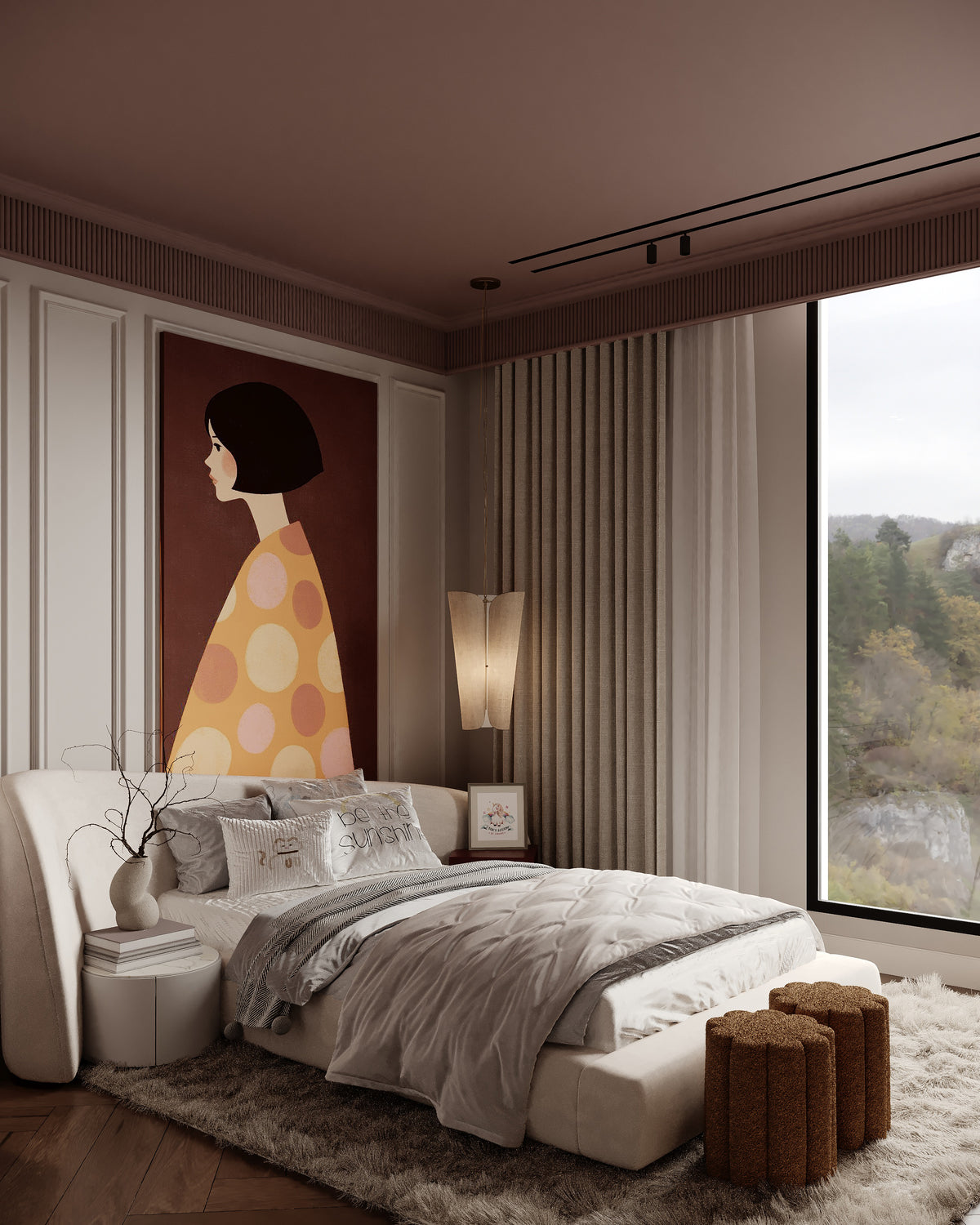 The Bravelle Bed — Luxury Upholstered Platform Bed