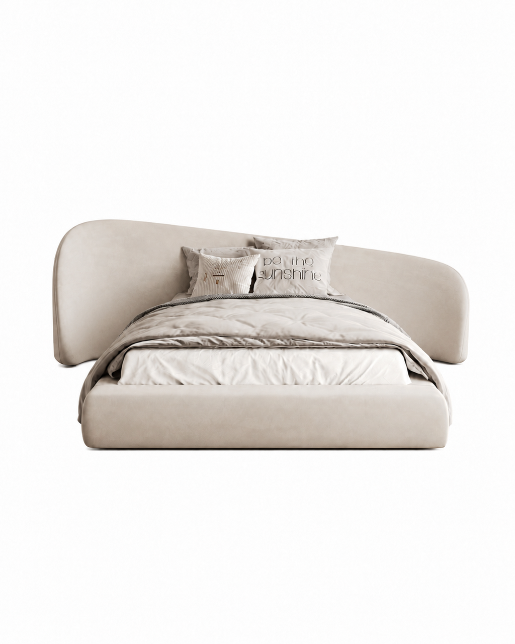 The Bravelle Bed — Luxury Upholstered Platform Bed