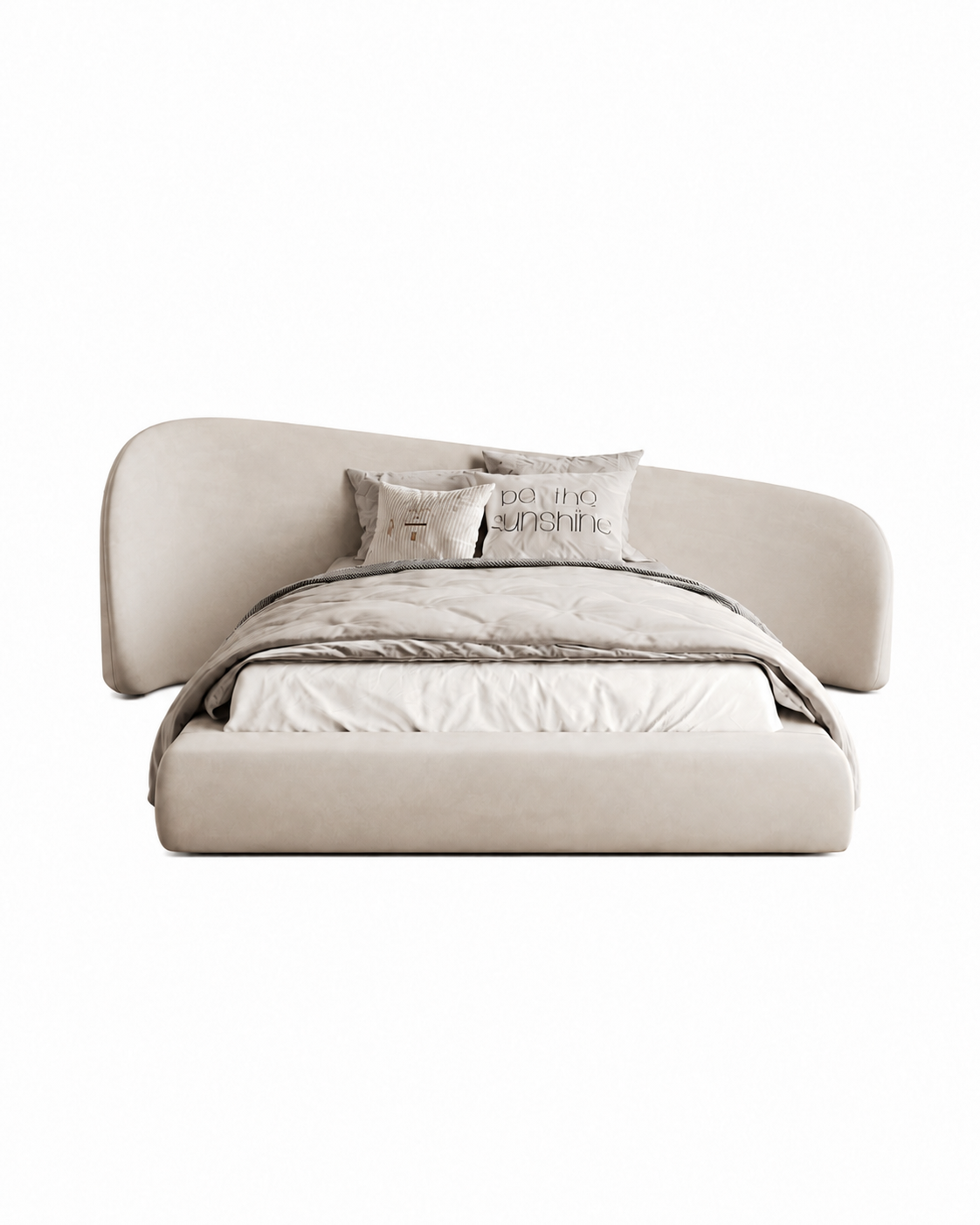 The Bravelle Bed — Luxury Upholstered Platform Bed