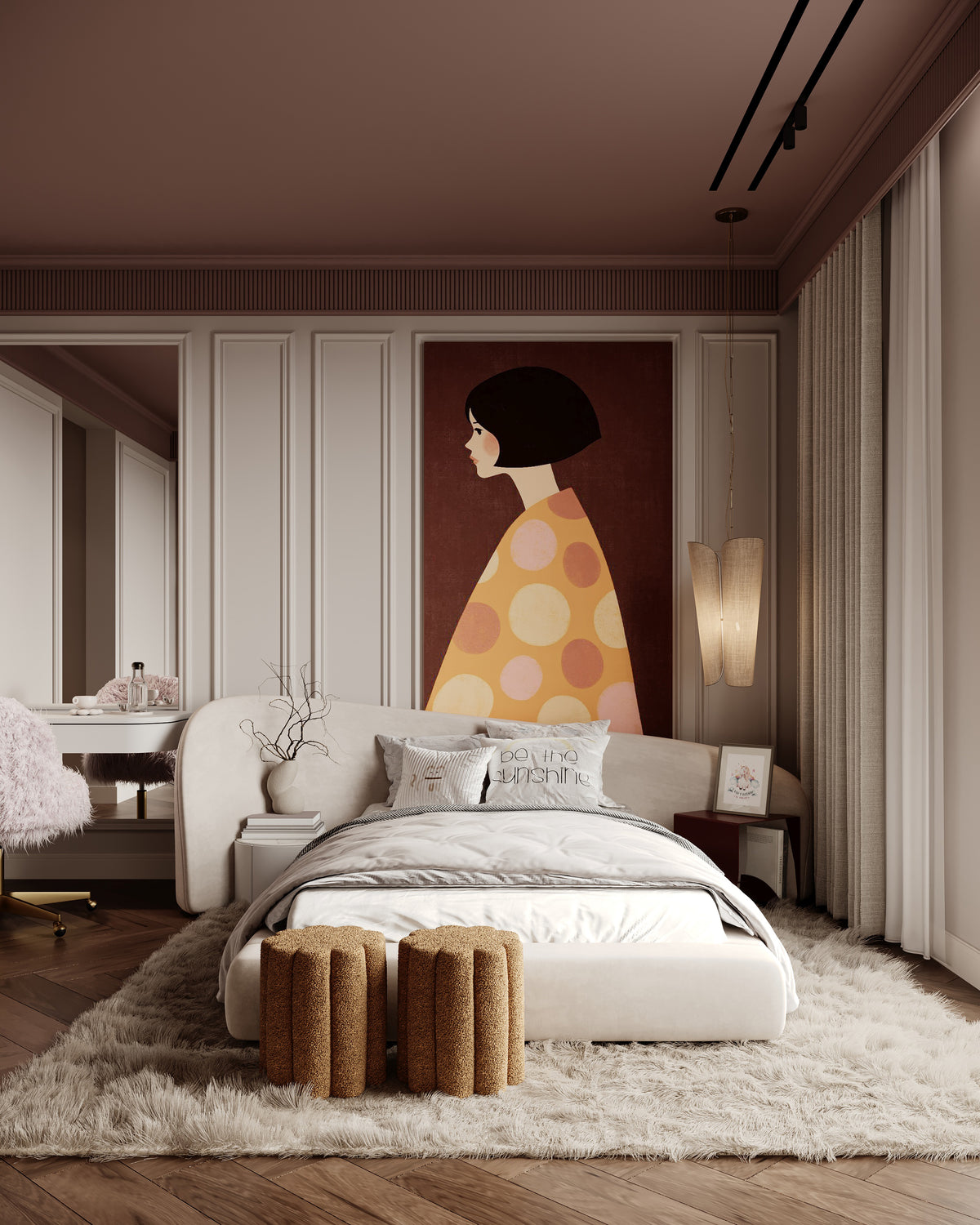 The Bravelle Bed — Luxury Upholstered Platform Bed
