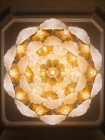 The Ginkgo Chandelier — Luxury Gold Leaf Designer Chandelier