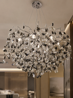 The Stellaris Chandelier — Luxury Contemporary Crystal Branch Chandelier