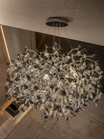 The Stellaris Chandelier — Luxury Contemporary Crystal Branch Chandelier