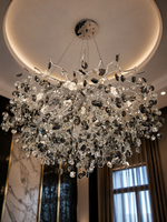 The Stellaris Chandelier — Luxury Contemporary Crystal Branch Chandelier