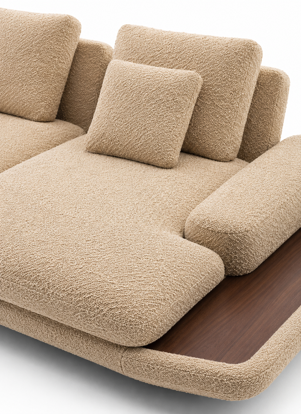 The Jovelle Sofa — Luxury Modular Bouclé 6 Seater Sofa
