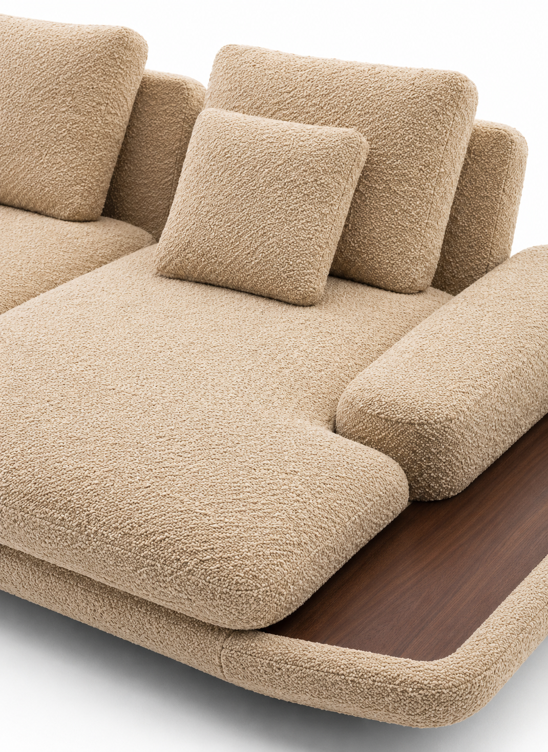 The Jovelle Sofa — Luxury Modular Bouclé 6 Seater Sofa
