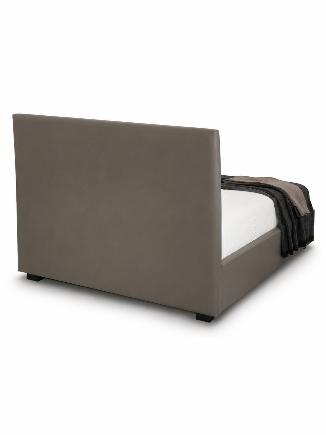 The Avenoire Bed — Luxury Upholstered Bed with Woven Panel Headboard