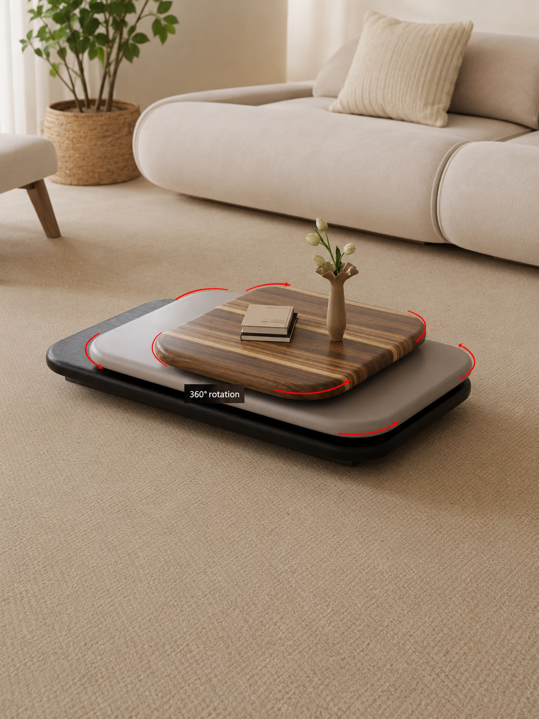 The Avelon Bedside Table — Luxury Modern Nightstand with Smart Storage