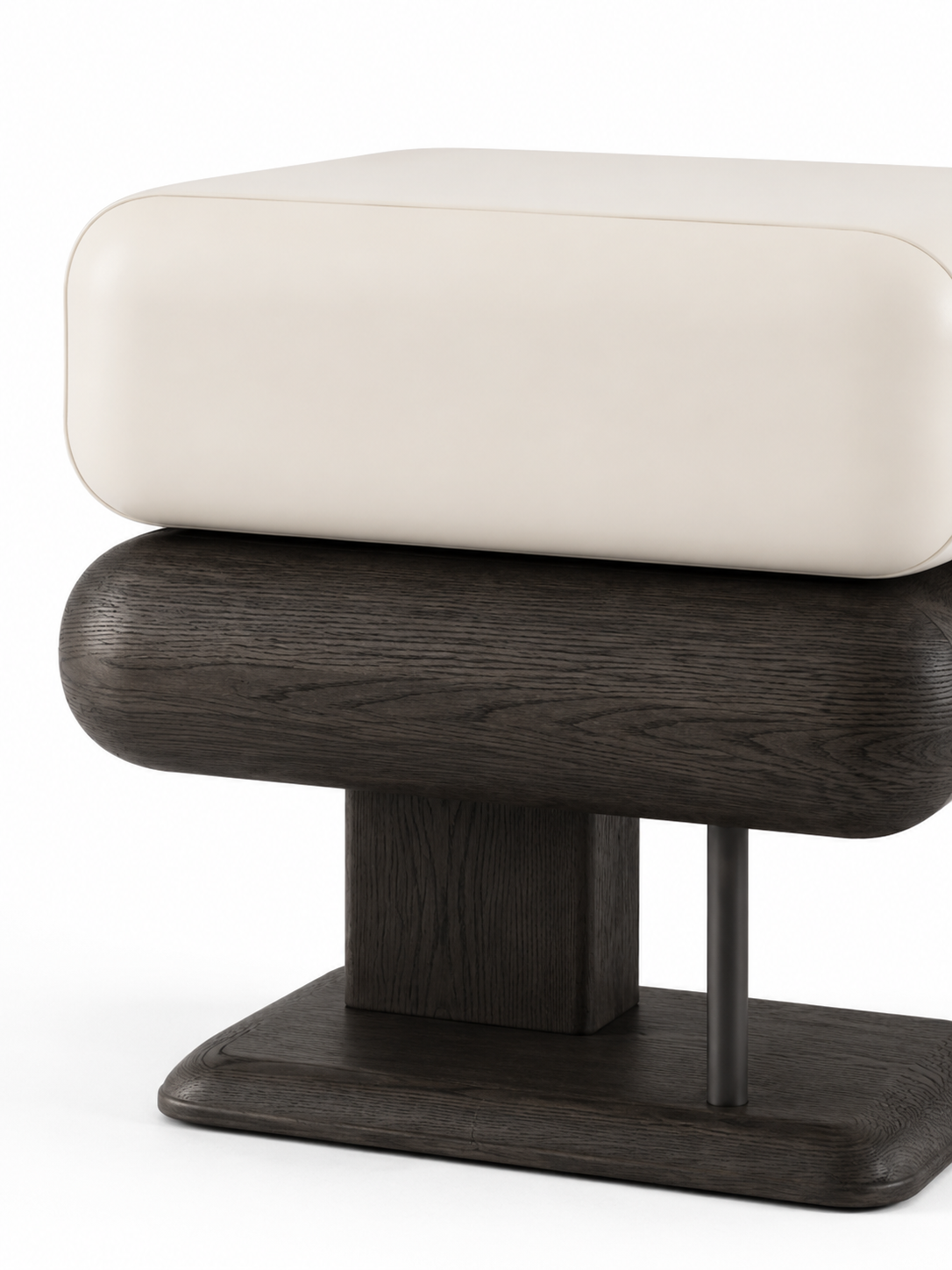 The Morvane Bedside Table — Luxury Designer Nightstand with Storage