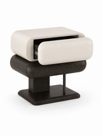 The Morvane Bedside Table — Luxury Designer Nightstand with Storage