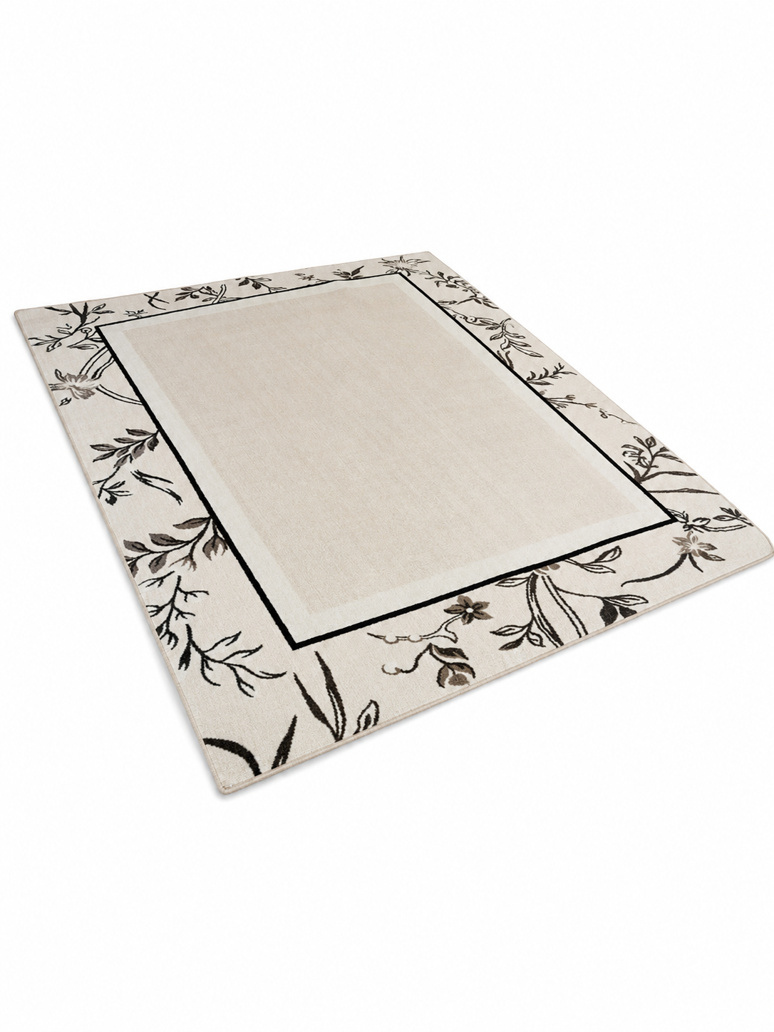The Fleuré Rug — Luxury Botanical Contemporary Area Rug