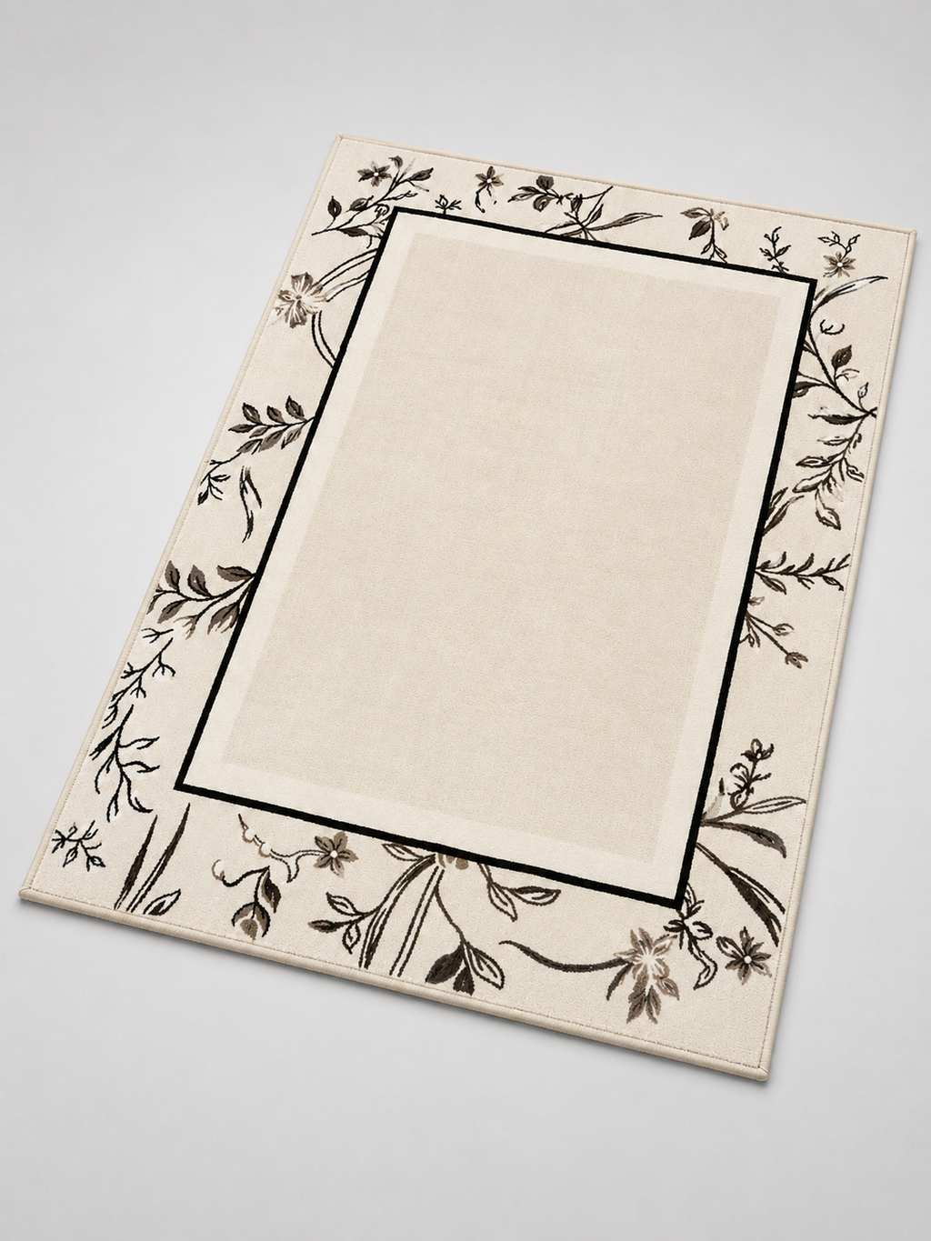 The Fleuré Rug — Luxury Botanical Contemporary Area Rug