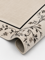 The Fleuré Rug — Luxury Botanical Contemporary Area Rug