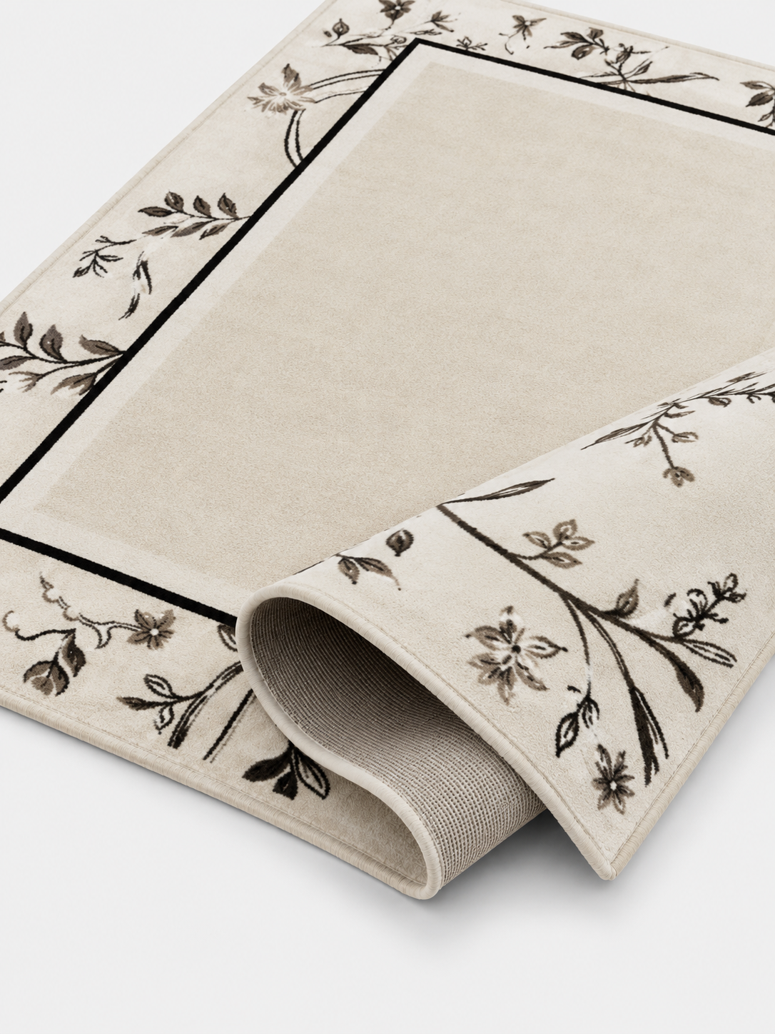 The Fleuré Rug — Luxury Botanical Contemporary Area Rug