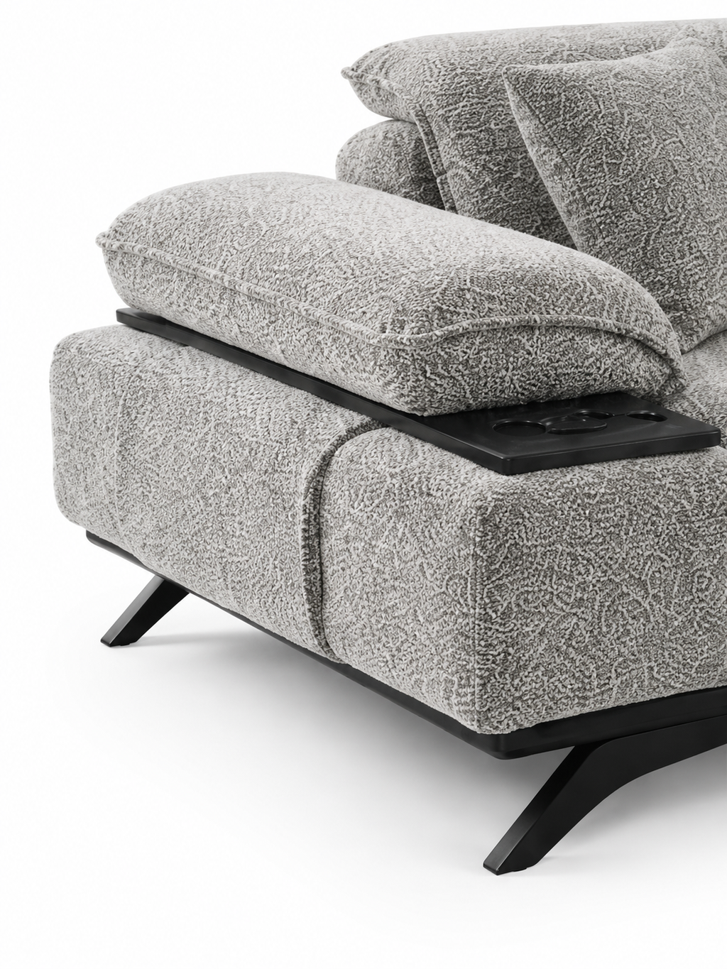 The Aurenza Sofa — Luxury Bouclé Fabric Sofa Set