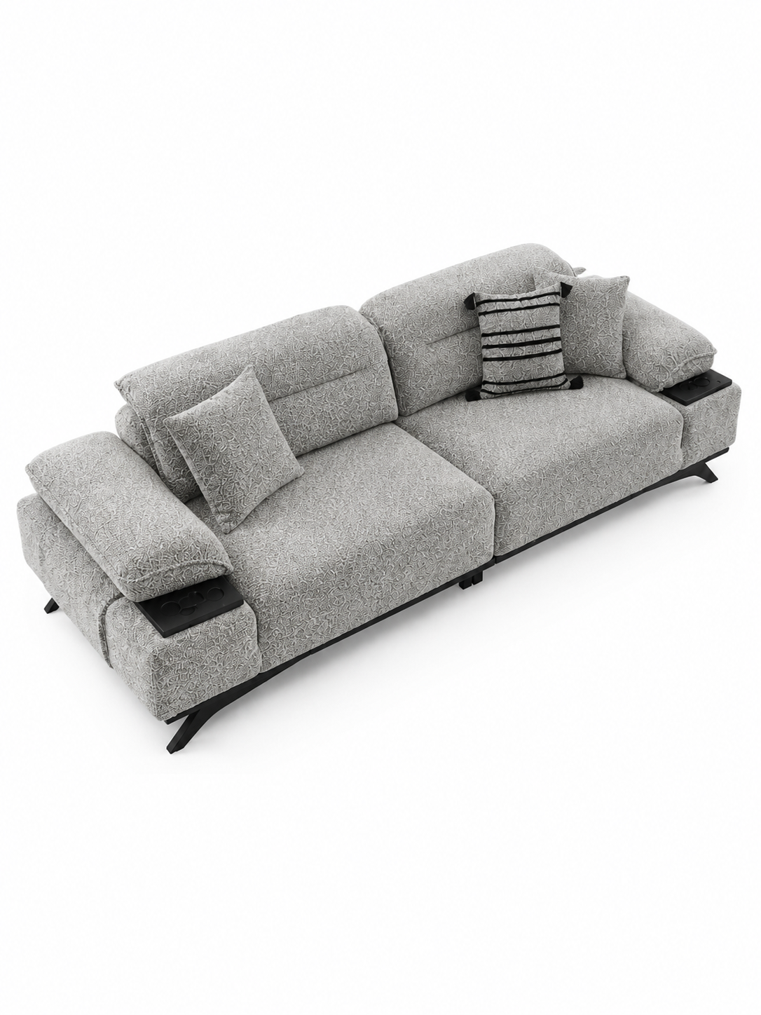 The Aurenza Sofa — Luxury Bouclé Fabric Sofa Set