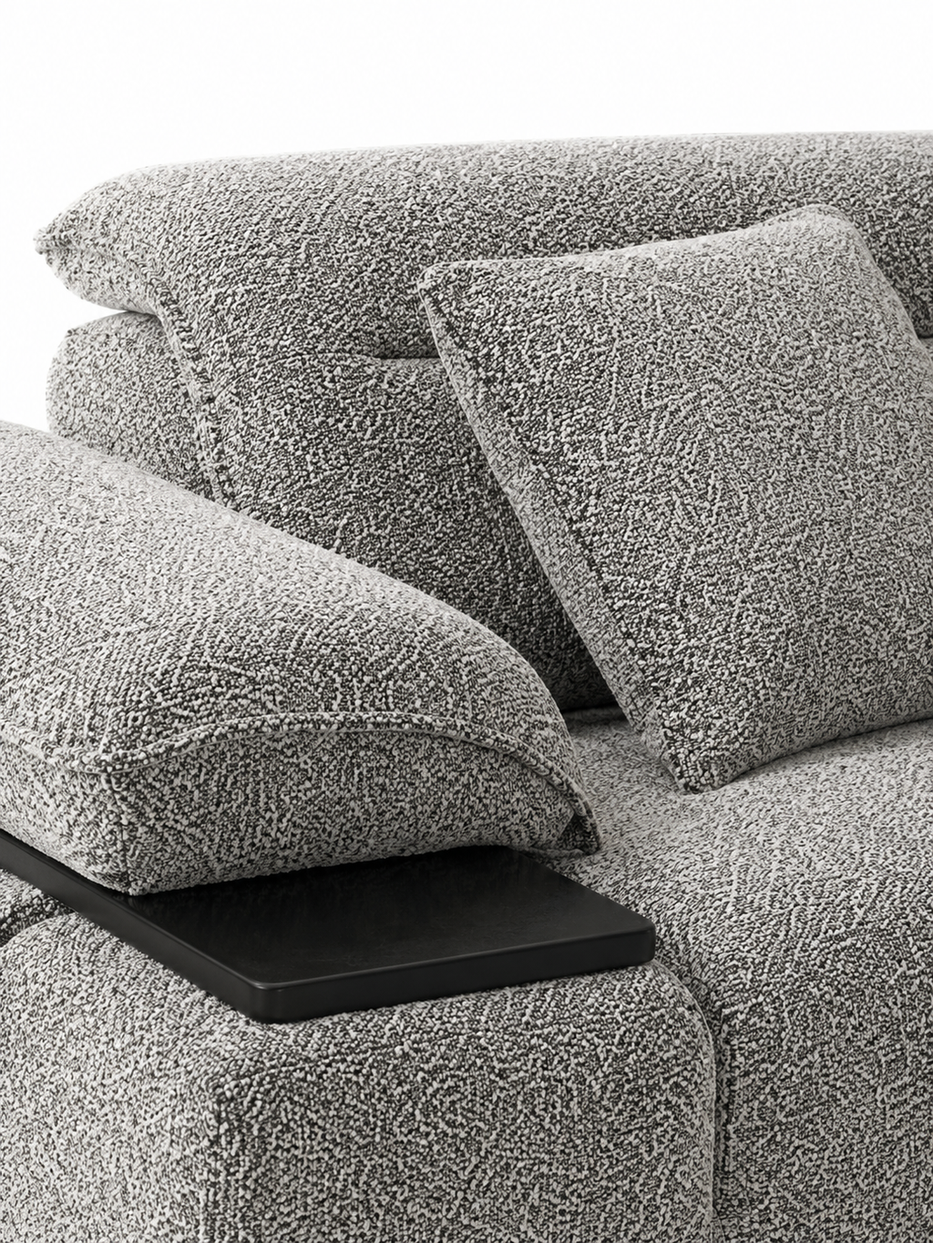 The Aurenza Sofa — Luxury Bouclé Fabric Sofa Set