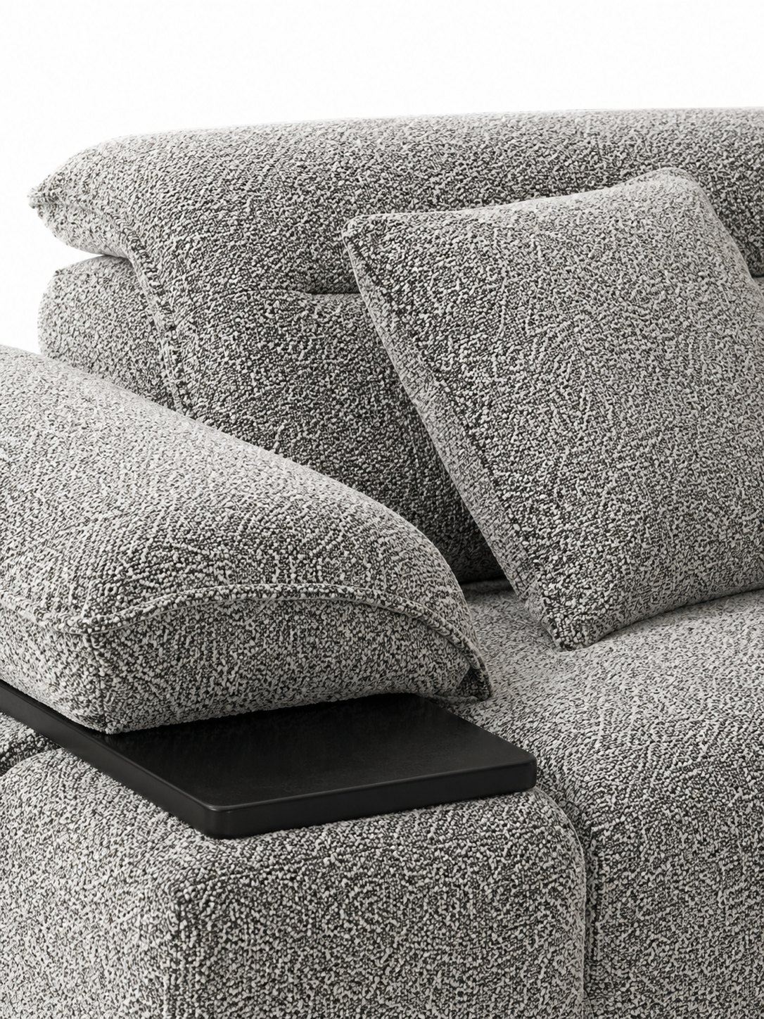 The Aurenza Sofa — Luxury Bouclé Fabric Sofa Set