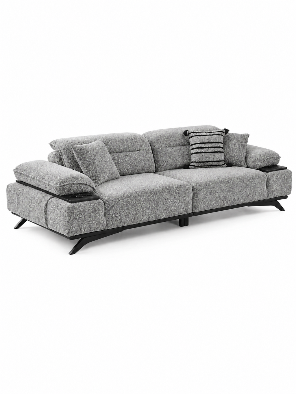 The Aurenza Sofa — Luxury Bouclé Fabric Sofa Set