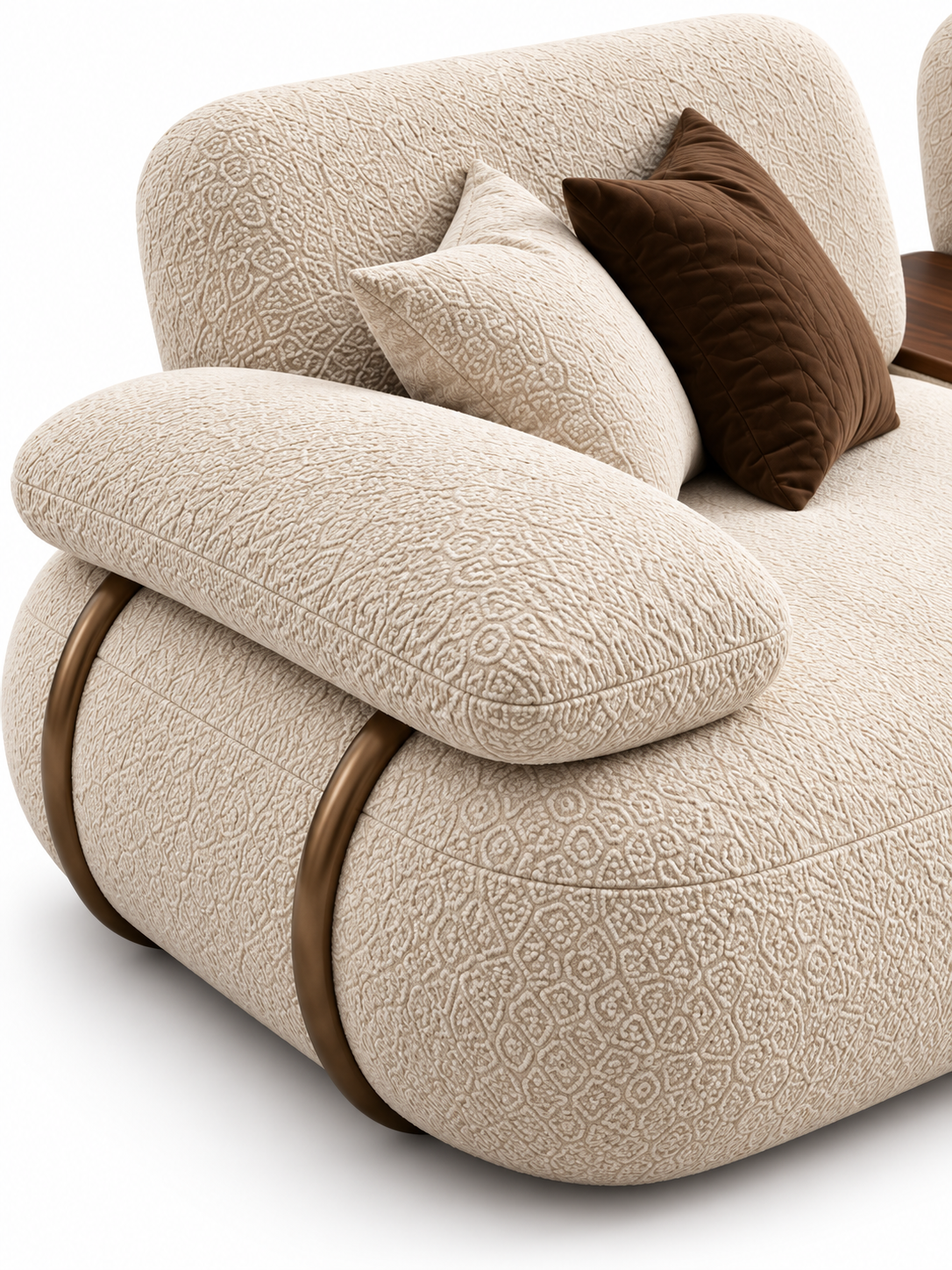 The Tavora Sofa — Luxury Modern Bouclé Sofa