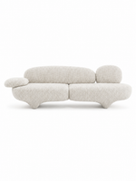 The Avelo Sofa Set — Luxury Organic Curved Living Room Sofa