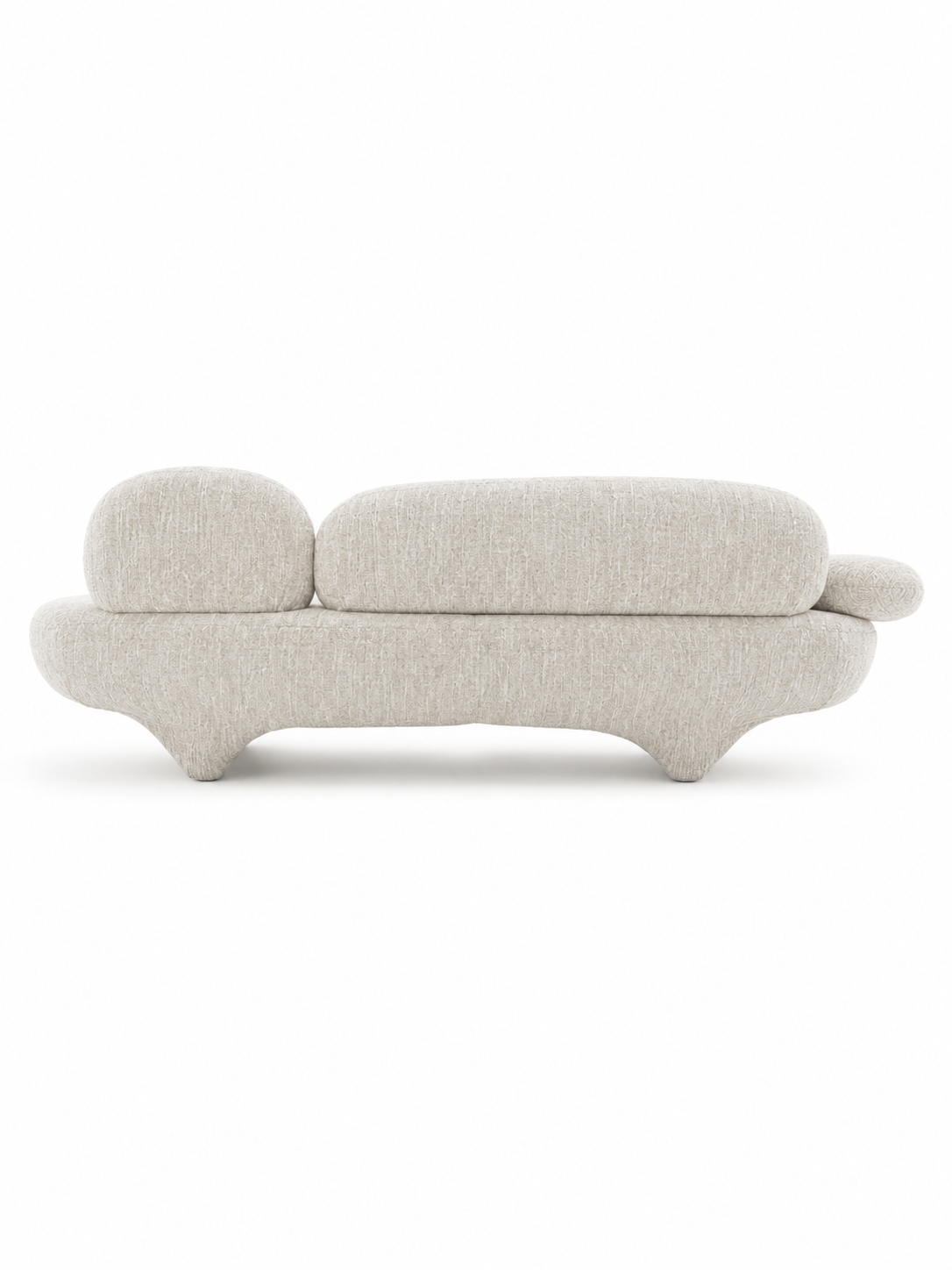 The Avelo Sofa Set — Luxury Organic Curved Living Room Sofa
