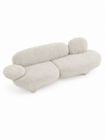 The Avelo Sofa Set — Luxury Organic Curved Living Room Sofa