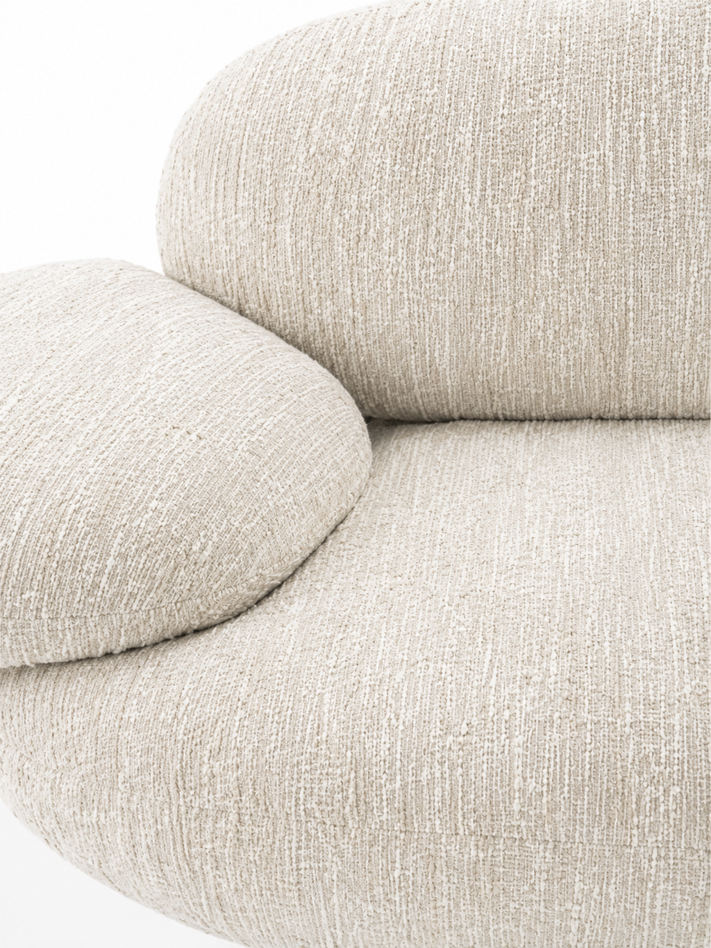 The Avelo Sofa Set — Luxury Organic Curved Living Room Sofa