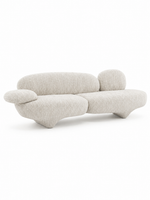 The Avelo Sofa Set — Luxury Organic Curved Living Room Sofa