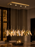 The Seraphine Gleam — Luxury Botanical Gold Chandelier