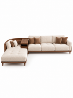 The Iverra Sofa — Luxury Solid Wood Lounge Sofa