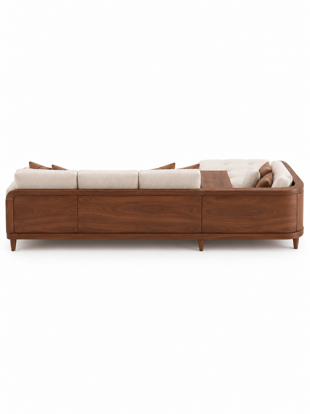 The Iverra Sofa — Luxury Solid Wood Lounge Sofa