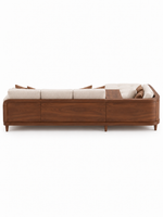 The Iverra Sofa — Luxury Solid Wood Lounge Sofa