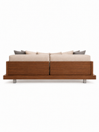 The Maven Sofa — Luxury Modern Wooden Sofa for Living Room